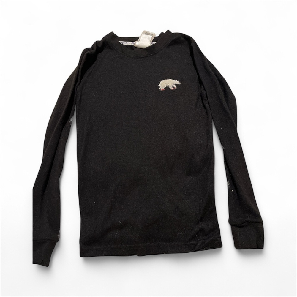 Dearfoams Black Knit Top
